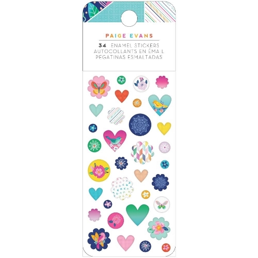 Picture of Paige Evans Go The Scenic Route Enamel Shapes