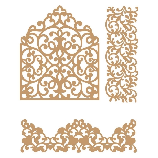 Picture of Prima Marketing Laser Cut Chipboard Τρισδιάστατα Διακοσμητικά - In The Garden