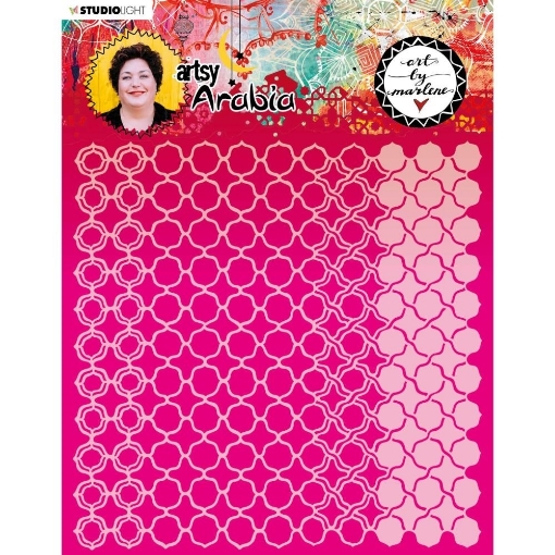 Picture of Studio Light Art By Marlene Στένσιλ 5.0 8"X8" - NR. 11, Artsy Arabia