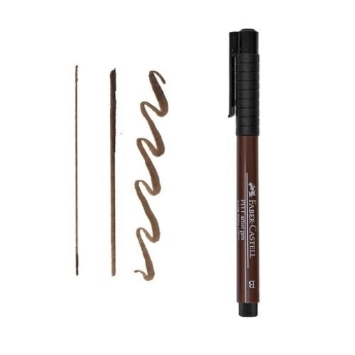 Picture of Faber-Castell Pitt Artist Μαρκαδόρος Brush Tip - Sepia (175)