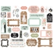 Picture of Echo Park Cardstock Ephemera Διακοσμητικά Die Cuts - Our Wedding, Frames & Tags, 33τεμ
