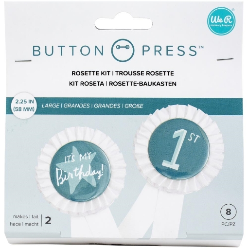 Picture of We R Makers Button Press Rosette Kit - Κιτ για Ροζέτες, 8τμχ