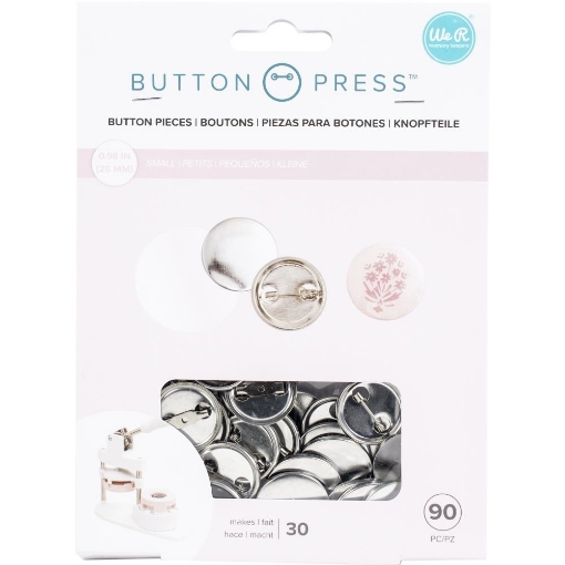 Picture of We R Makers - Button Press - Refill Pack - Ανταλλακτικά Κουμπιά, Μικρά