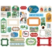 Picture of Carta Bella Cardstock Ephemera Διακοσμητικά Die-cuts - Zoo Adventure, Frames & Tags, 33τεμ