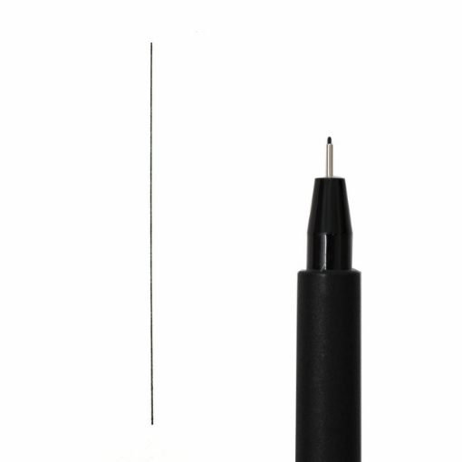 Picture of Faber-Castell Pitt Artist Μαρκαδόρος Pin Nib - Black (199) 0.1mm