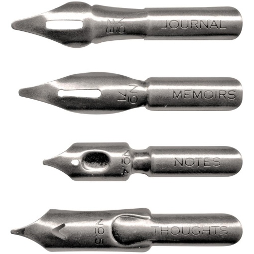 Picture of Tim Holtz Idea-Ology Metal Worded Pen Nibs