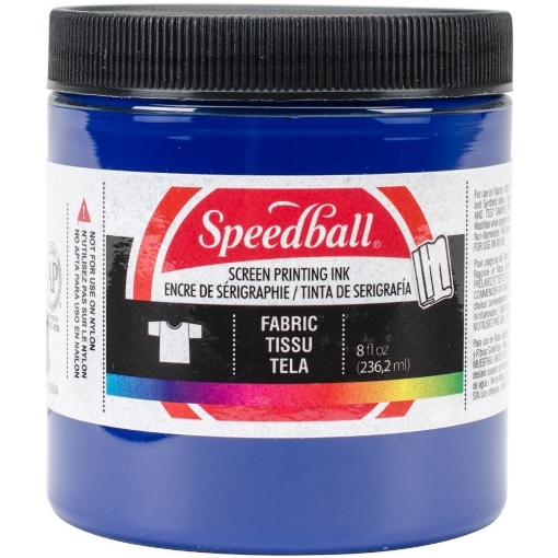 Picture of Speedball Fabric Screen Printing Ink Μελάνι Μεταξοτυπίας 8oz - Process Cyan
