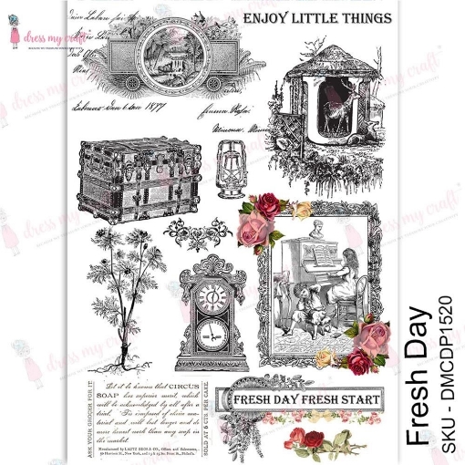 Picture of Dress My Craft Φύλλο Μεταφοράς Εικόνας  A4 - Fresh Day