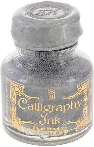 Picture of Manuscript Σινική Μελάνη Καλλιγραφίας 30ml - Silver
