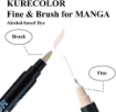 Picture of Kuretake Kurecolor Markers For Manga Διπλής Μύτης – Flesh and Neutral, 12τεμ.
