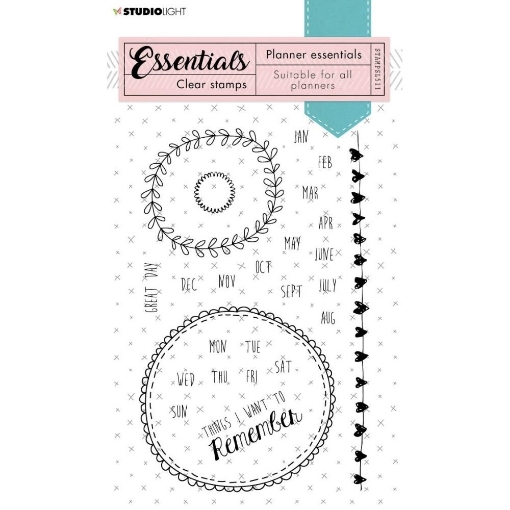 Picture of Studio Light Essentials A6 Stamps - Planner Essentials