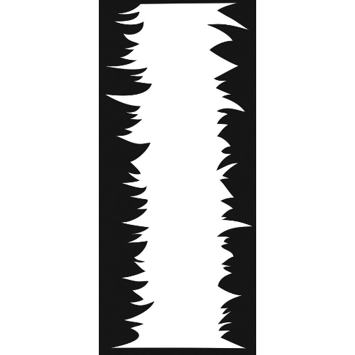 Picture of Crafter's Workshop Slimline Στένσιλ 4"X9" - Grass