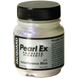 Picture of 🪄 Jacquard PearlEx Powdered Pigment 14g - Interference Blue – Ιριδίζουσα Χρωστική σε Σκόνη με Μεταβαλλόμενο Μπλε Εφέ