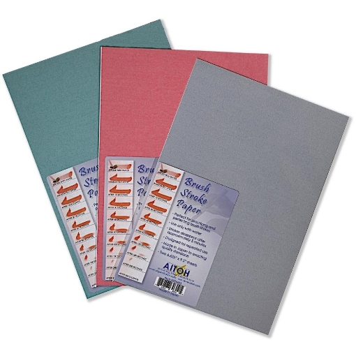 Picture of Aitoh Brush Stroke Practice Paper - Επαναχρησιμοποιούμενο Χαρτί Εξάσκησης