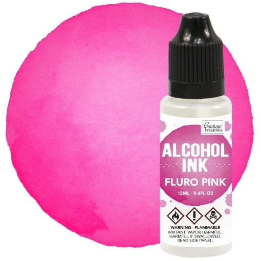 Picture of Couture Creations Alcohol Ink | Μελάνι Οινοπνεύματος 12ml - Fluro Pink