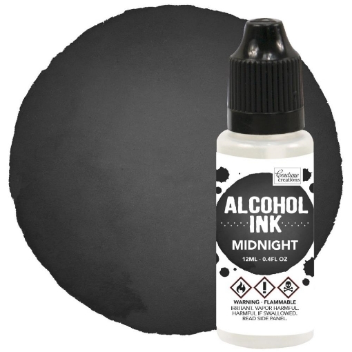 Picture of Couture Creations Alcohol Ink | Μελάνι Οινοπνεύματος 12ml - Midnight