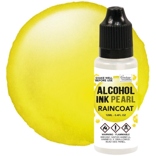 Picture of Couture Creations Pearl Alcohol Ink | Μελάνι Οινοπνεύματος Pearl 12ml - Raincoat