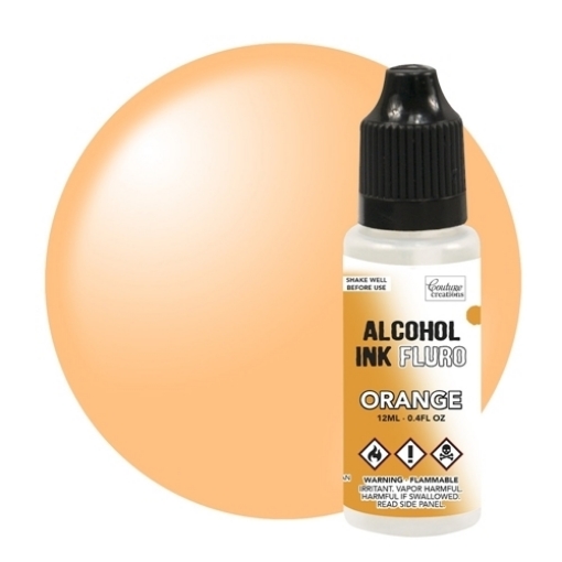 Picture of Couture Creations Fluro Alcohol Ink | Μελάνι Οινοπνεύματος 12ml - Orange