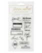 Picture of Teresa Collins Clear Stamp Set - Σετ Σφραγίδες - Tag It, 12 τεμ.