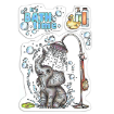 Picture of Ciao Bella Stamping Art Διάφανες Σφραγίδες 4'' x 6'' - It's Bath Time, 4τεμ.