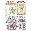 Picture of Ciao Bella Stamping Art Διάφανες Σφραγίδες 4'' x 6'' - My First Tooth, 12τεμ.