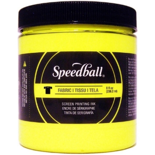 Picture of Speedball Fabric Screen Printing Ink Μελάνι Μεταξοτυπίας 8oz - Fluor Yellow