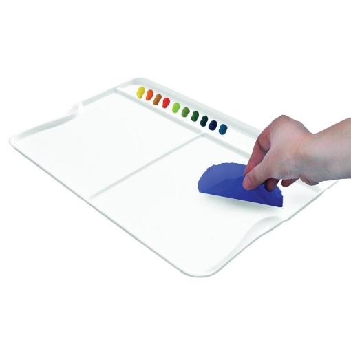 Picture of Mijello Fredi Weber Peel-Off Palette Tray - Ειδική Αντικολλητική Παλέτα Ανοικτού τύπου για Ακρυλικά, Λάδια , Τέμπερα