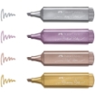 Picture of Faber-Castell Metallic Textliner Set - Μεταλλικοί Μαρκαδόροι Υπογράμμισης, 4τεμ.