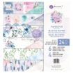 Picture of Prima Marketing Watercolor Floral Μπλοκ Scrapbooking Διπλής Όψης 12"X12"