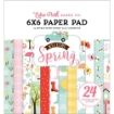 Picture of Echo Park Μπλοκ Scrapbooking Διπλής Όψης 6"x6" – Welcome Spring