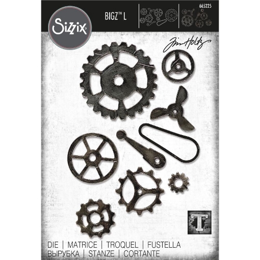 Picture of Sizzix Bigz L Die By Tim Holtz - Μήτρα Κοπής Mechanical