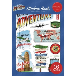 Picture of Carta Bella Sticker Book - Our Travel Adventure