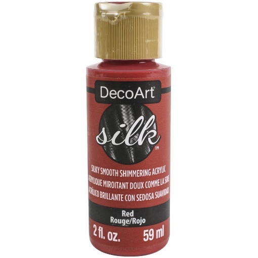 Picture of Ακρυλικό Χρώμα DecoArt Silk 59ml - Red