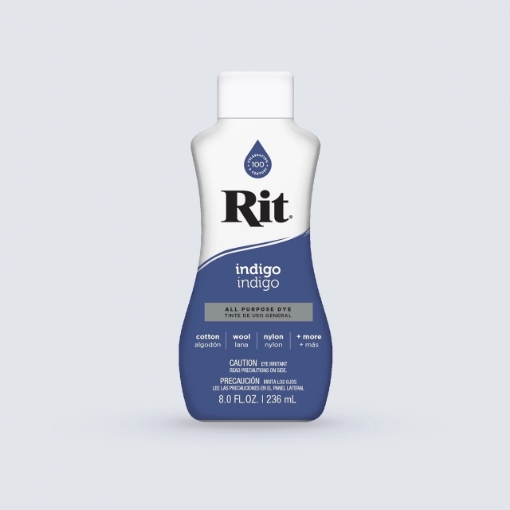 Picture of Rit All-Purpose Liquid Dye | Βαφή Υφάσματος για Φυσικές Ίνες 236ml – Indigo