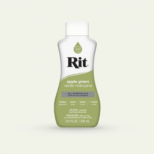 Picture of Rit All-Purpose Liquid Dye | Βαφή Υφάσματος για Φυσικές Ίνες 236ml – Apple Green