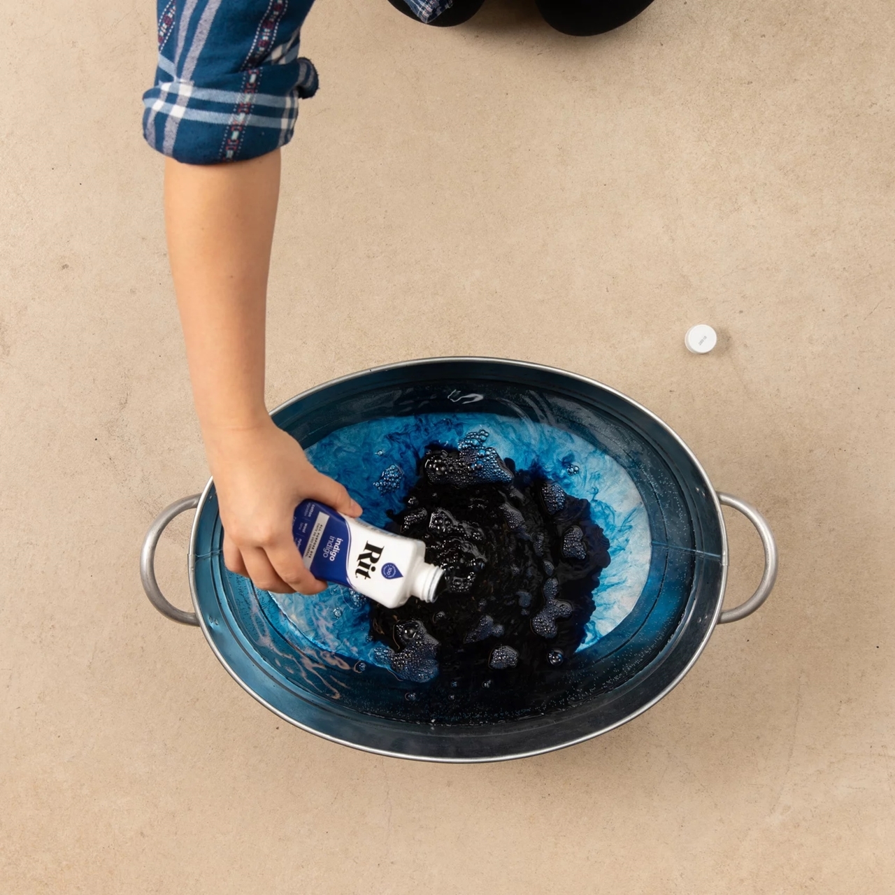 Rit Powder Dye Βαφή για Ύφασμα - Denim Blue