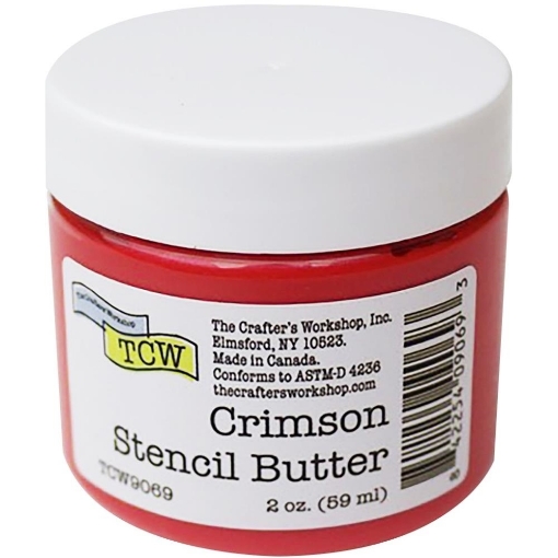 Picture of Crafter's Workshop Stencil Butter Μεταλλική Πάστα Διαμόρφωσης 59ml - Crimson