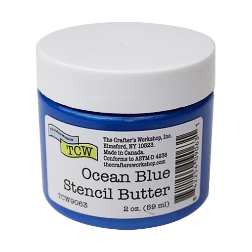 Picture of Crafter's Workshop Stencil Butter Μεταλλική Πάστα Διαμόρφωσης 59ml - Ocean Blue