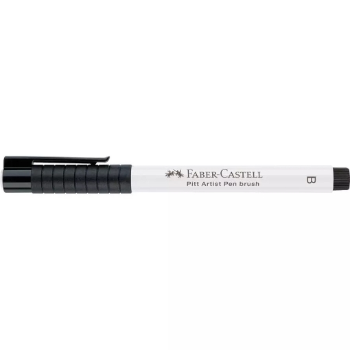 Picture of Faber-Castell Pitt Artist Μαρκαδόρος Brush Tip - White (101)