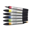 Picture of Winsor & Newton ProMarker Watercolor Marker Set - Basic Tones 6