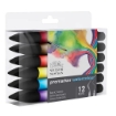 Picture of Winsor & Newton ProMarker Watercolor Marker Set - Basic Tones 12