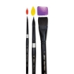 Picture of Silver Black Velvet Basic Watercolor Set WC-3201S | Σετ Επαγγελματικών Πινέλων Ακουαρέλας (3 τεμ.)