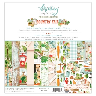 Picture of Mintay Papers Συλλογή Scrapbooking 12''x12'' - Country Fair