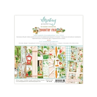 Picture of Mintay Papers Μπλοκ Scrapbooking Διπλής Όψης 6''x6'' - Country Fair
