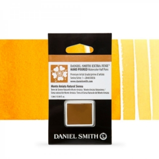 Picture of Daniel Smith Extra Fine Watercolor | Χρώμα Ακουαρέλας Half Pan – Monte Amiata Natural Sienna