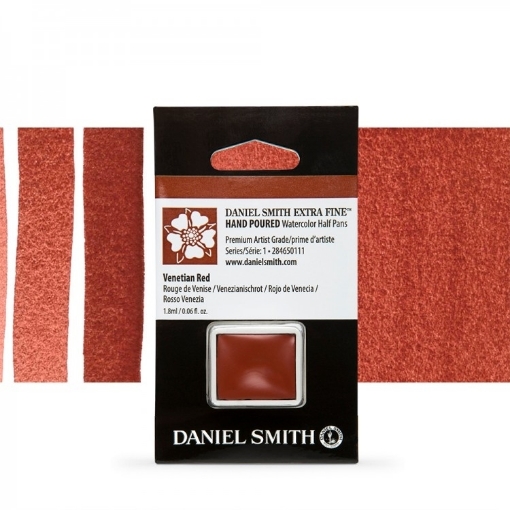 Picture of Daniel Smith Extra Fine Watercolor | Χρώμα Ακουαρέλας Half Pan – Venetian Red