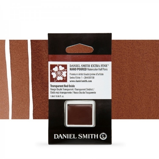 Picture of Daniel Smith Extra Fine Watercolor | Χρώμα Ακουαρέλας Half Pan – Transparent Red Oxide