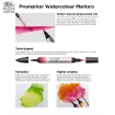 Picture of Winsor & Newton ProMarker Watercolor Marker Set - Basic Tones 6