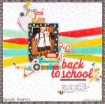 Picture of Simple Stories Μπλοκ Scrapbooking Διπλής Όψεως 6"X8" – School Life
