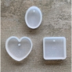 Picture of Jewelry Made By Me Resin Craft by Me - Silicone Mold Pendant - Καλούπια Σιλικόνης για Μενταγιόν - 3 τμχ